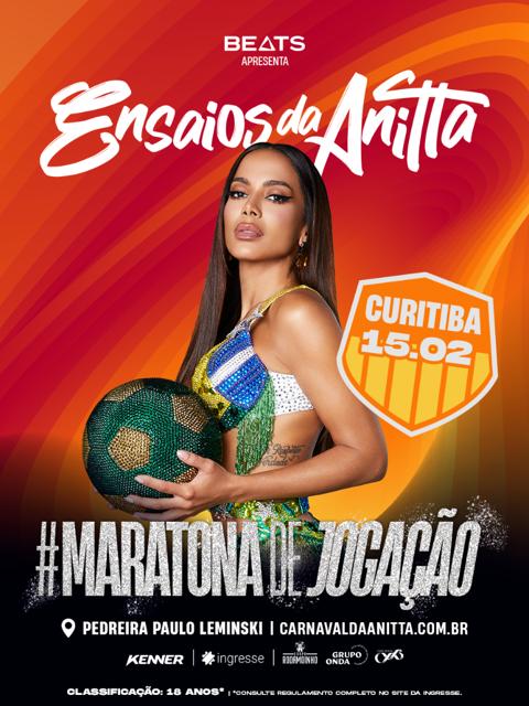 Cartaz do evento Ensaios da Anitta